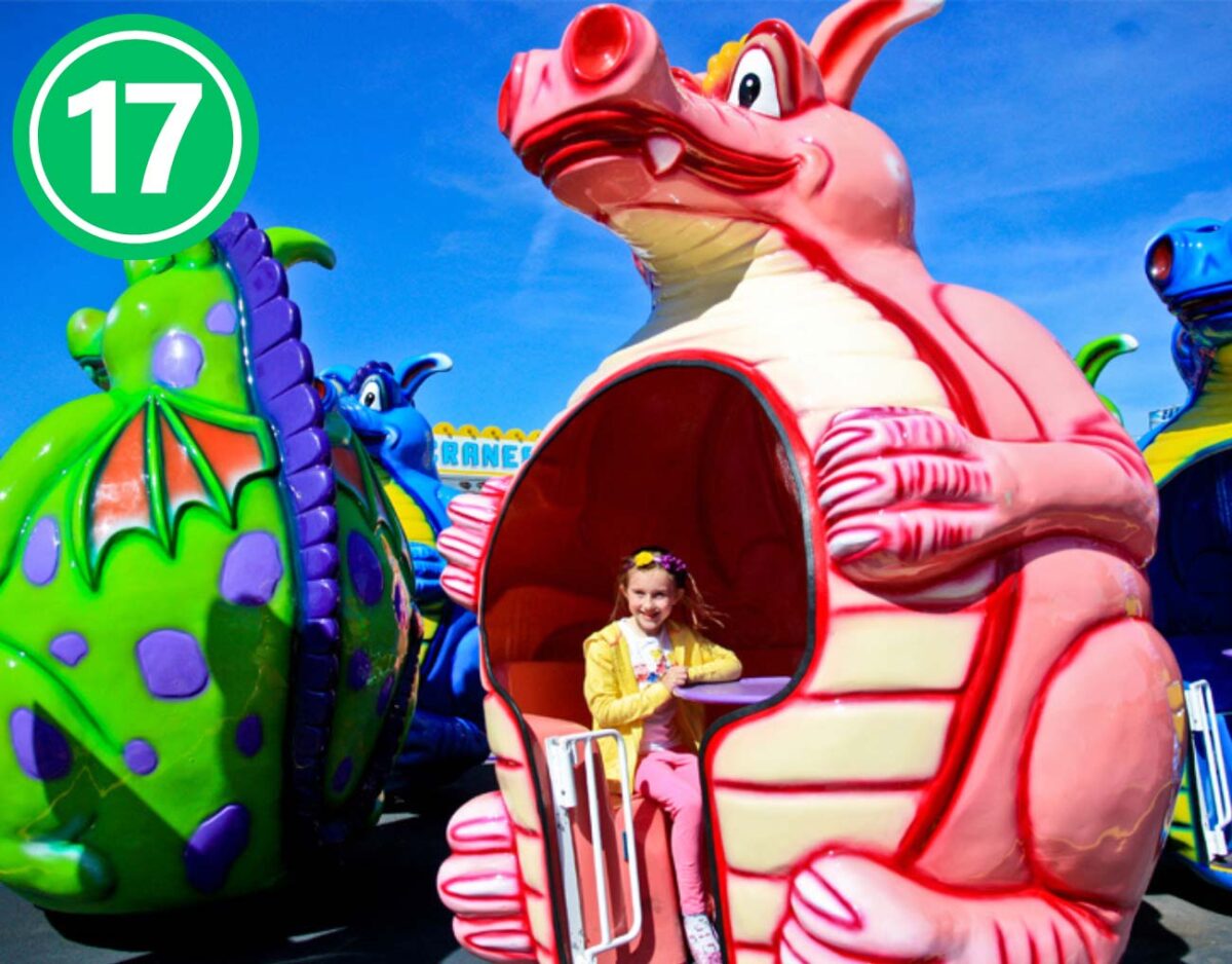 Dizzy Dragon at Palace Playland
